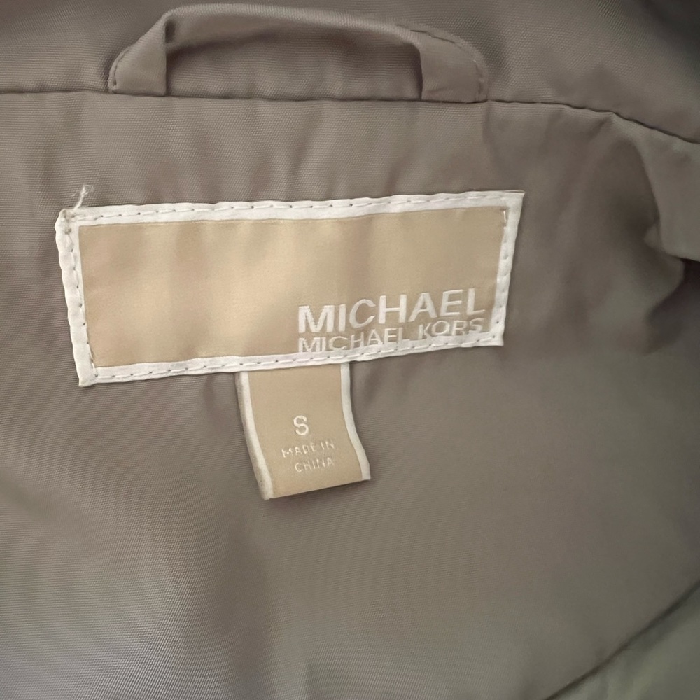 Michael Kors down jacket.
